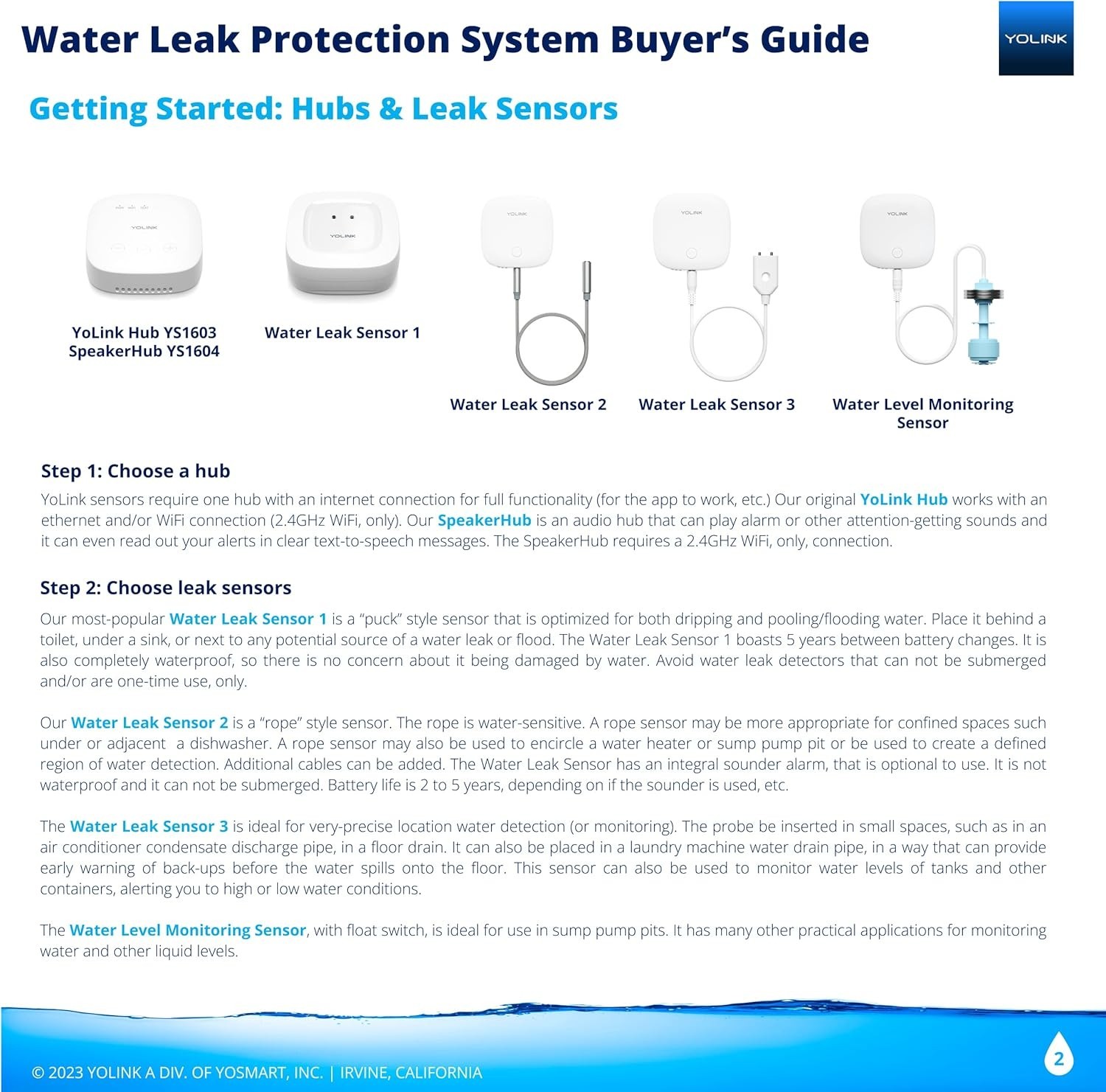 Indoor Wireless Water Leak Sensor with Valve Controller - And 5- Battery