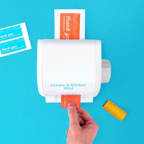 Portable 2.5" Sticker and Label Maker - Create-A-Sticker Mini