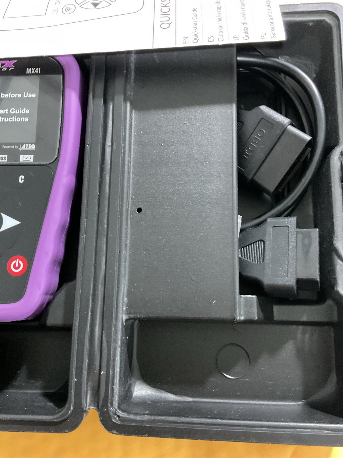 MAX Sensor MX41 TPMS Sensor Activation Tool Powered by ATEQ