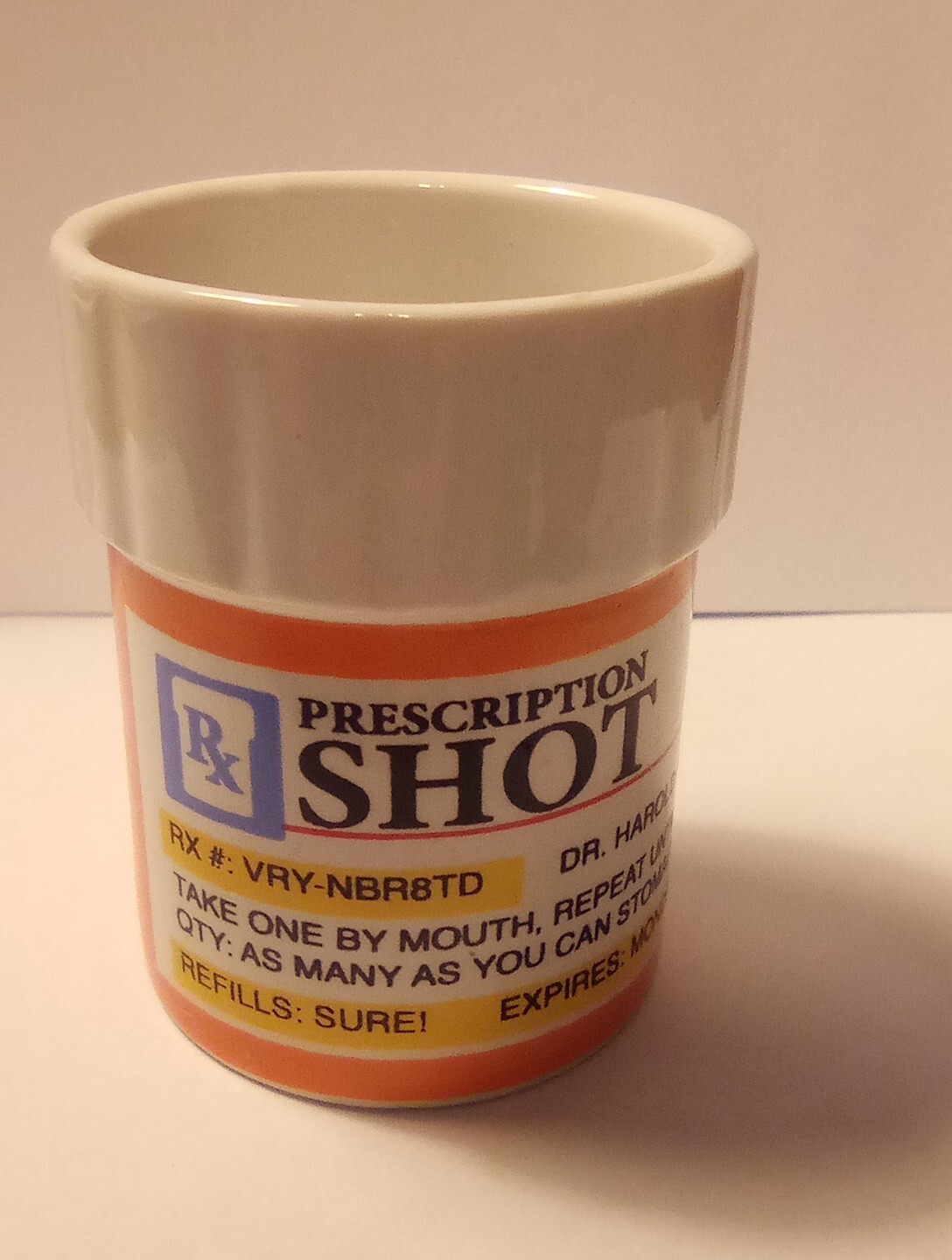 RX DR. FEELGOOD LOGO SHOT GLASS GREAT FOR ANY COLLECTION!
