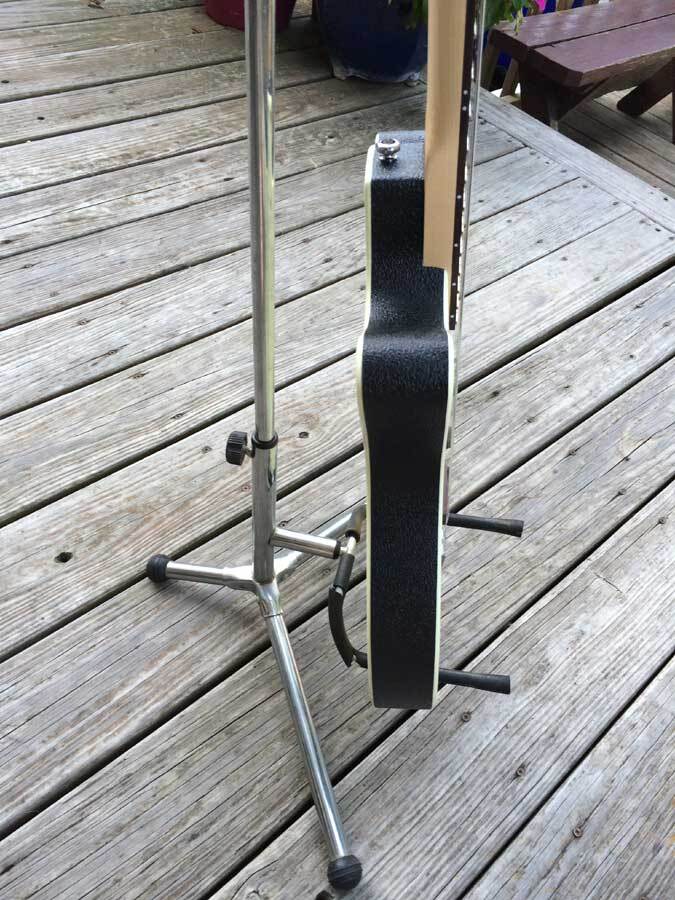 UP TO 62" CUSTOM BLACK DANELECTRO SILVERTONE TELECASTER GUITAR BINDING TAPE