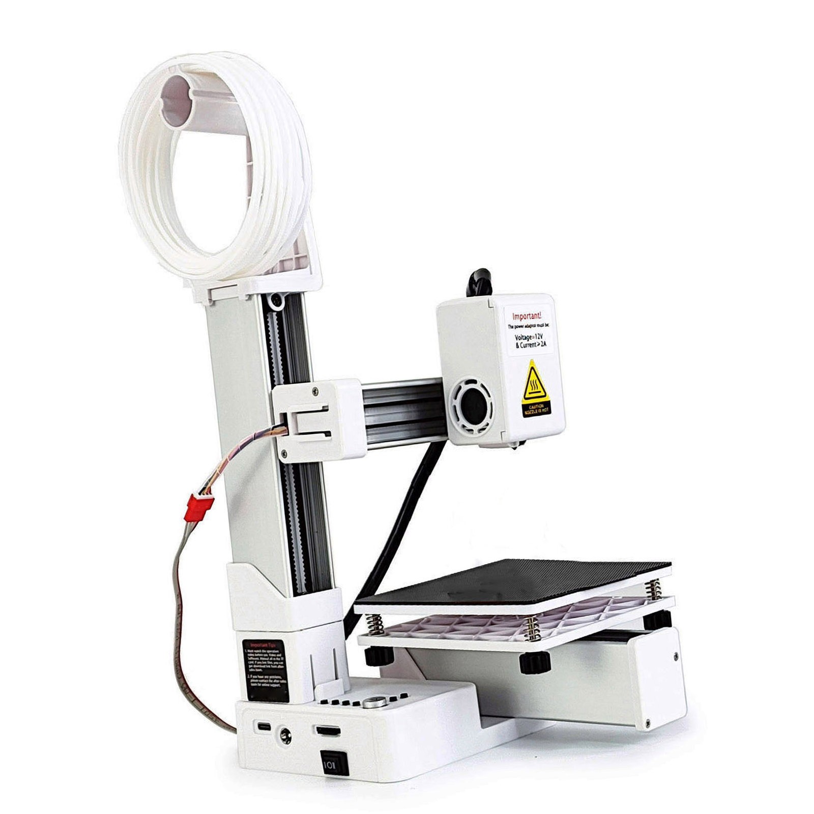 3D Printer For Education High Accuracy Fast Heating (EU Plug White)