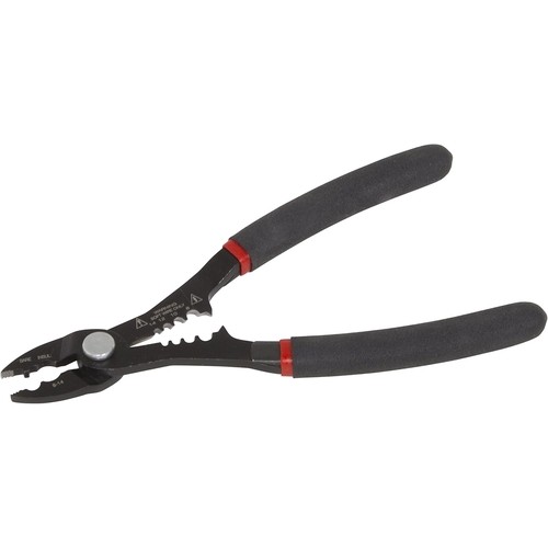 Lisle 68280 Compact Multi Function Wire Stripper, 8 to 14 Gauge, Alloy Steel