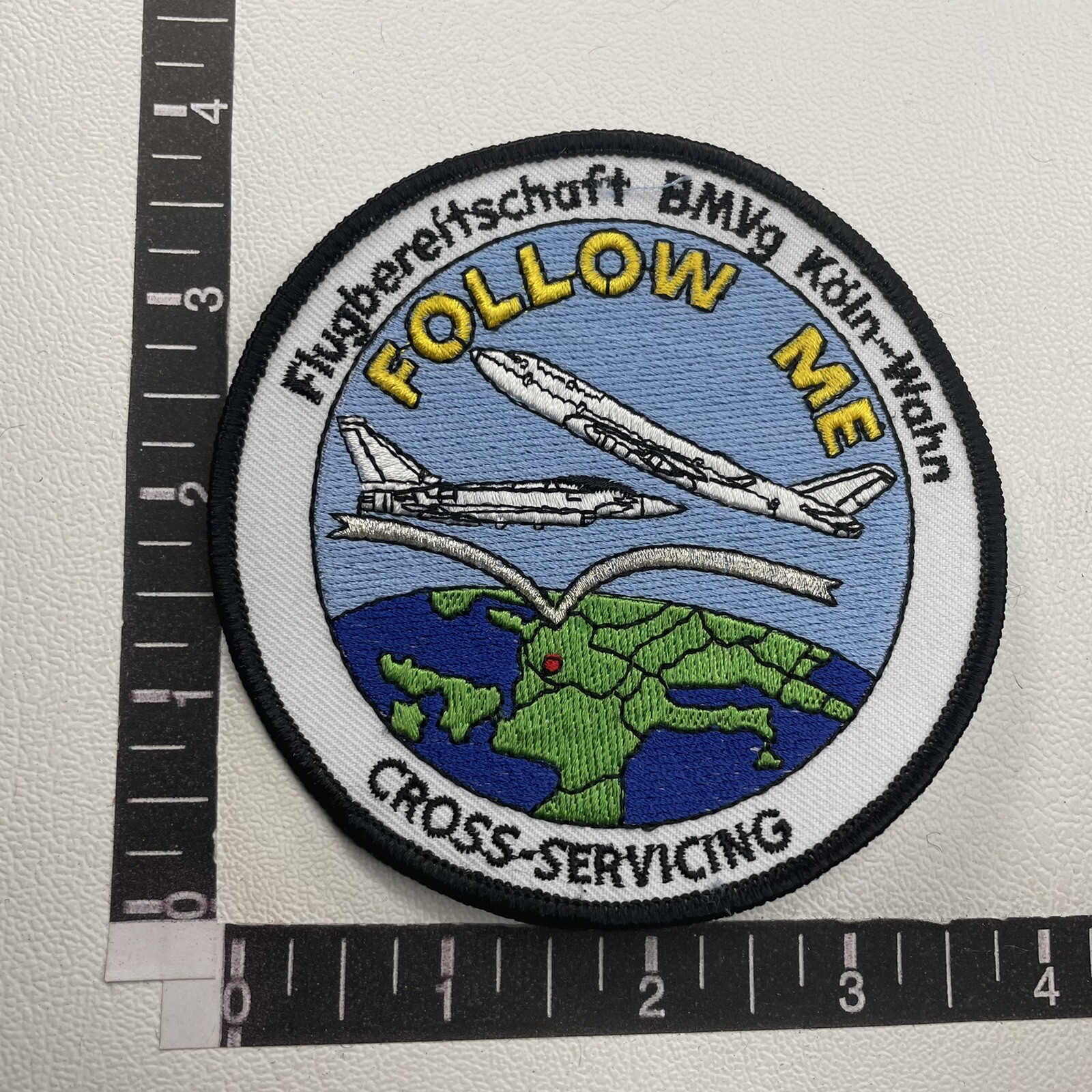 Airplane Patch FLUGBEREITSCHAFT BMBg KÖLN-WAHN Germany 17M3