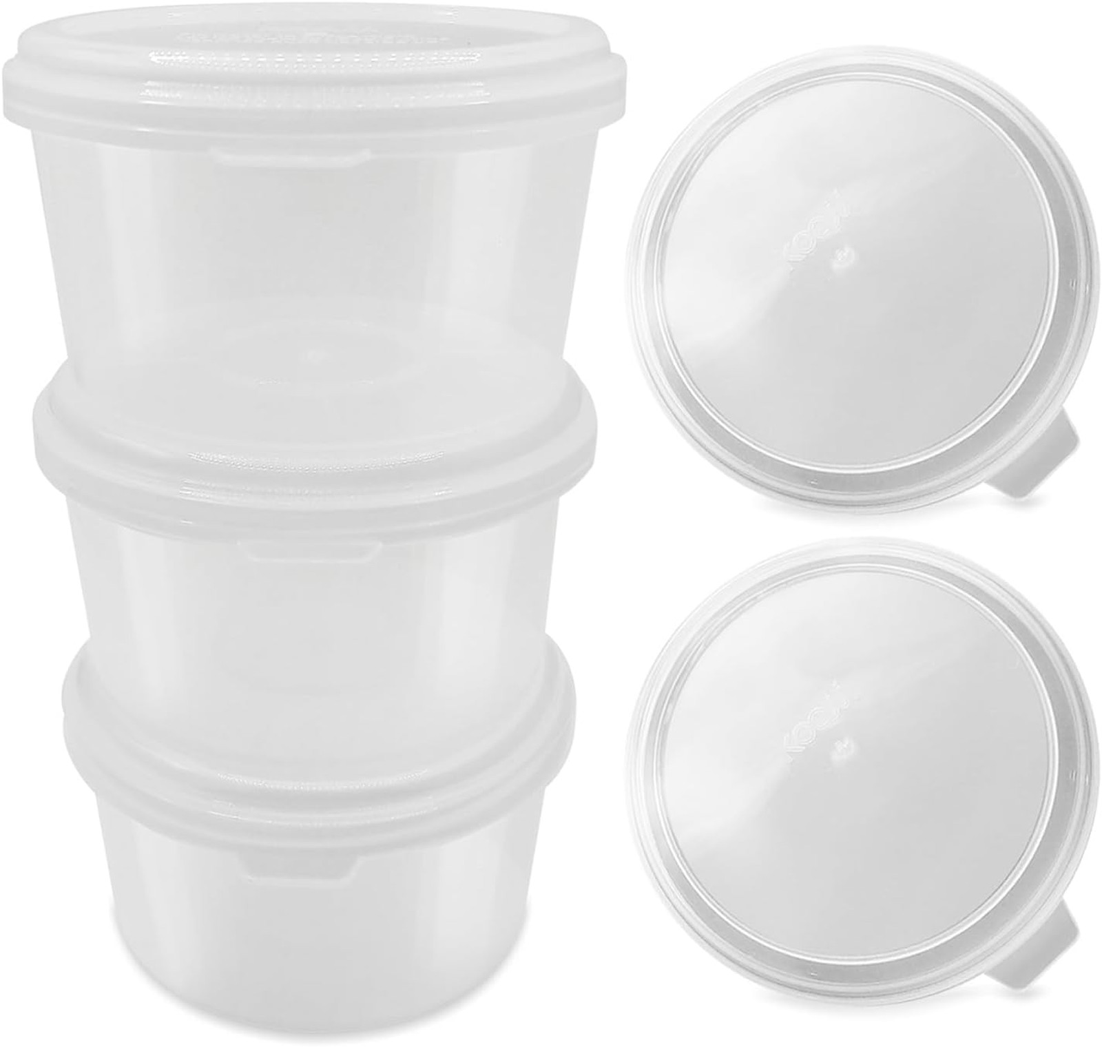 Shaved Ice Molds Set with BPA-Free Lids for Snow Cone Makers, Reusable Ice
