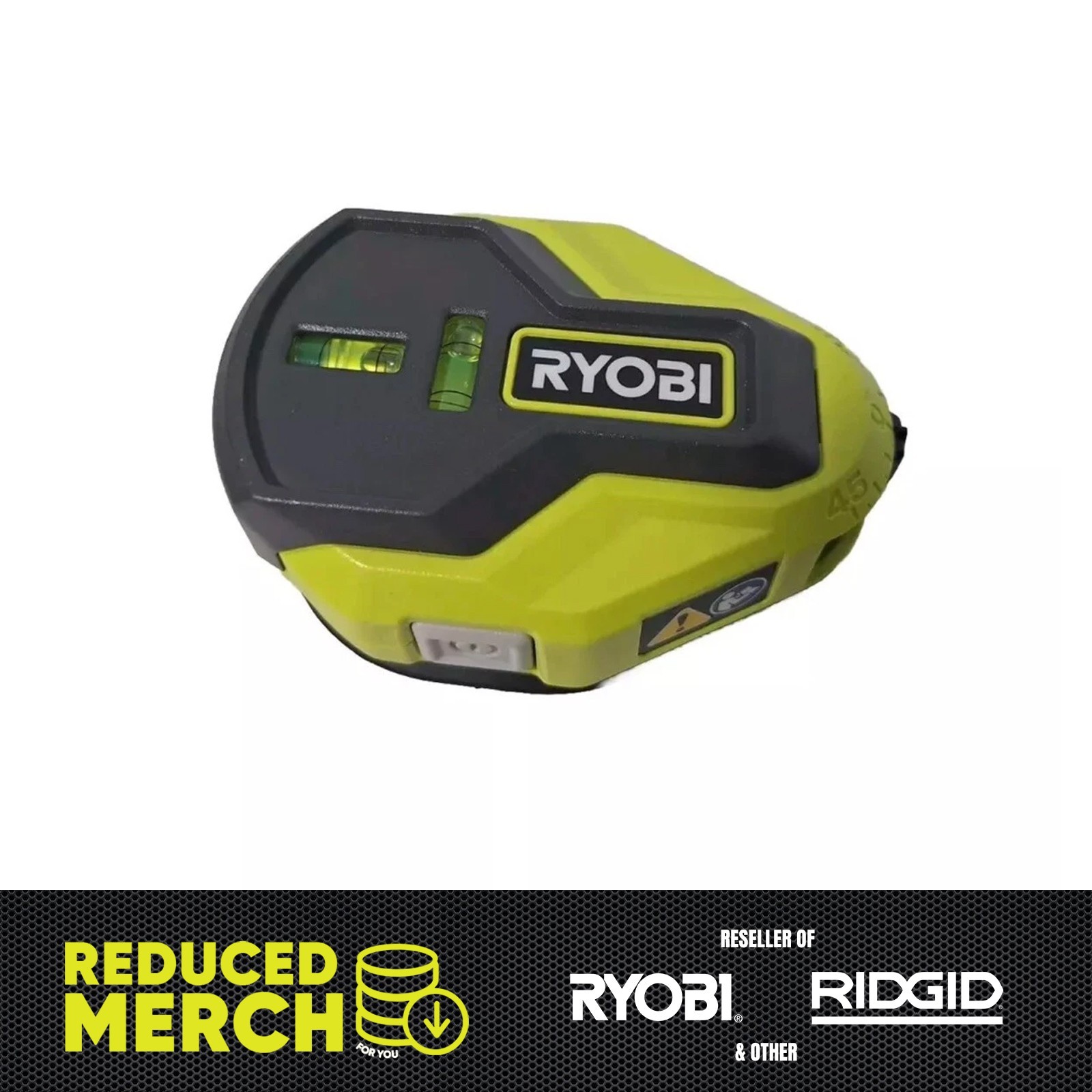 Ryobi AirGrip Technologies - AirGrip Laser Level 20' Model#: ELL 1004 A-8