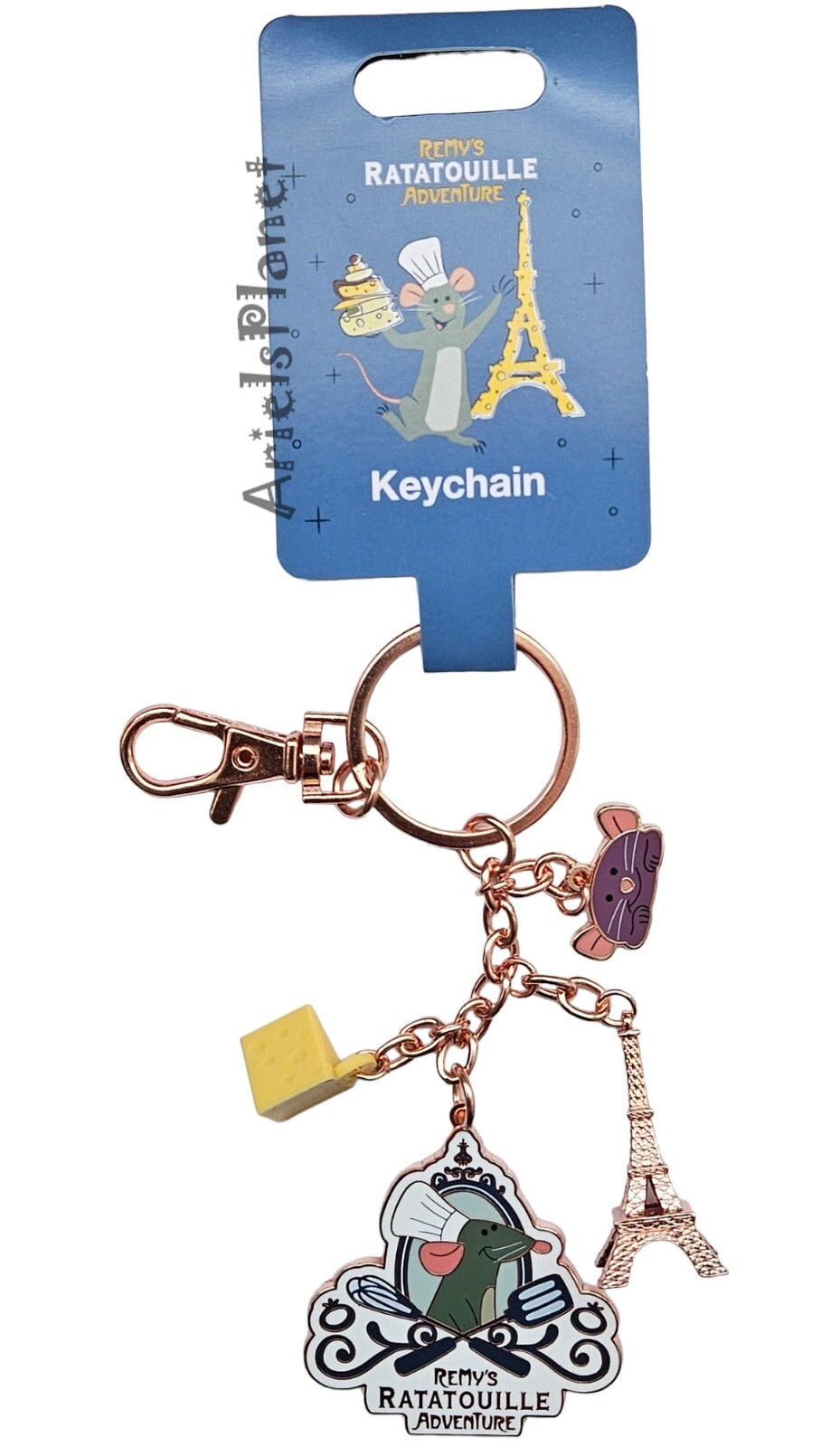Disney Parks Epcot Remy's Ratatouille Adventure Keychain Bag Charm