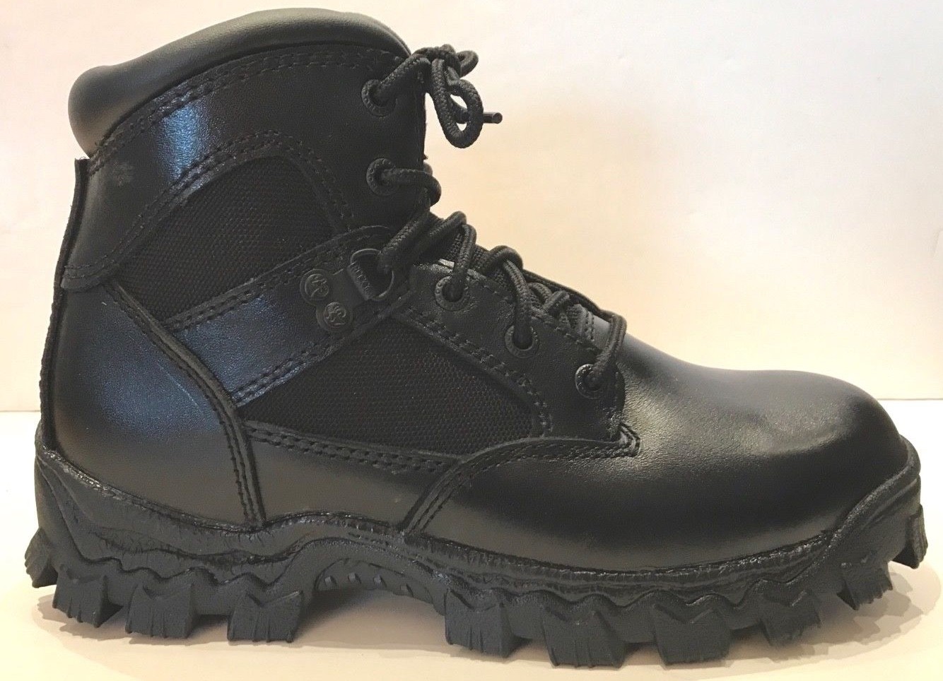 New Men's Rocky ALPHA FORCE Comp Toe Black Boot - 2167 - Medium Sizes 3 - 8.5 M