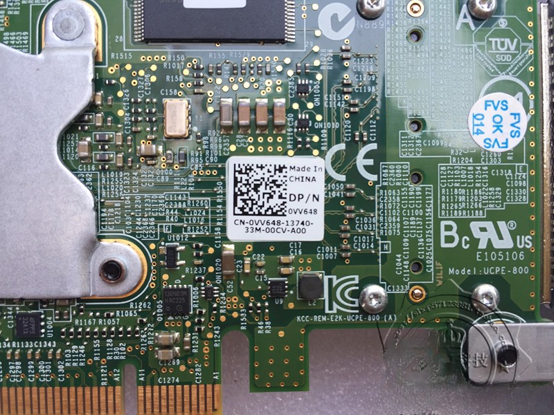 Dell NDD93 PERC H810 1GB Cache 6Gb SAS RAID Controller W/ BBU Full Profile