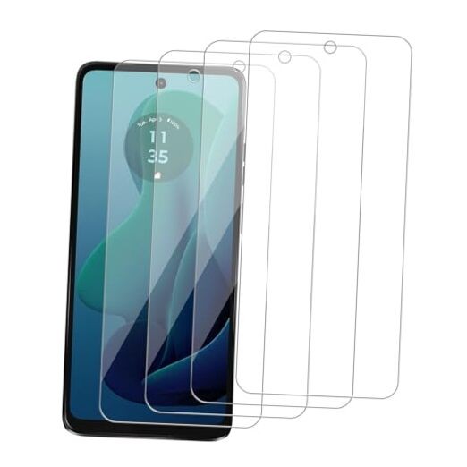 [4 Pack Glass Screen Protector Compatible for Motorola / Moto G 5G (2024)