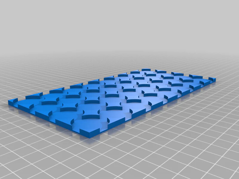 25mm Round To 25mm Square Base Conversion Movement Trays - old world compatible