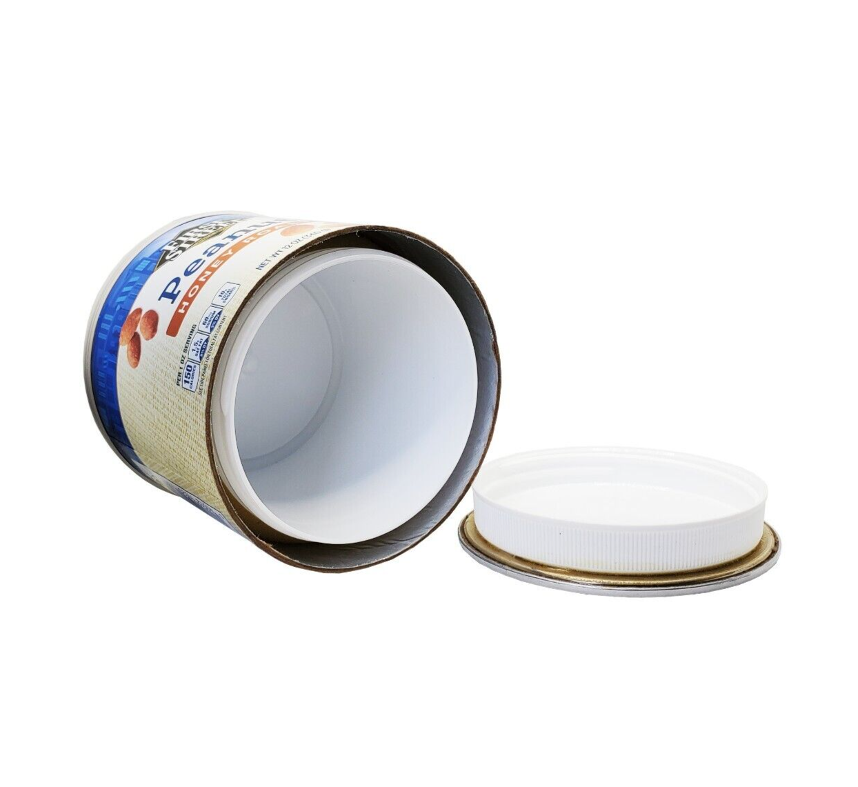 Stash Can Peanuts Diversion Safe Screw Lock Hidden Compartment For Valuables