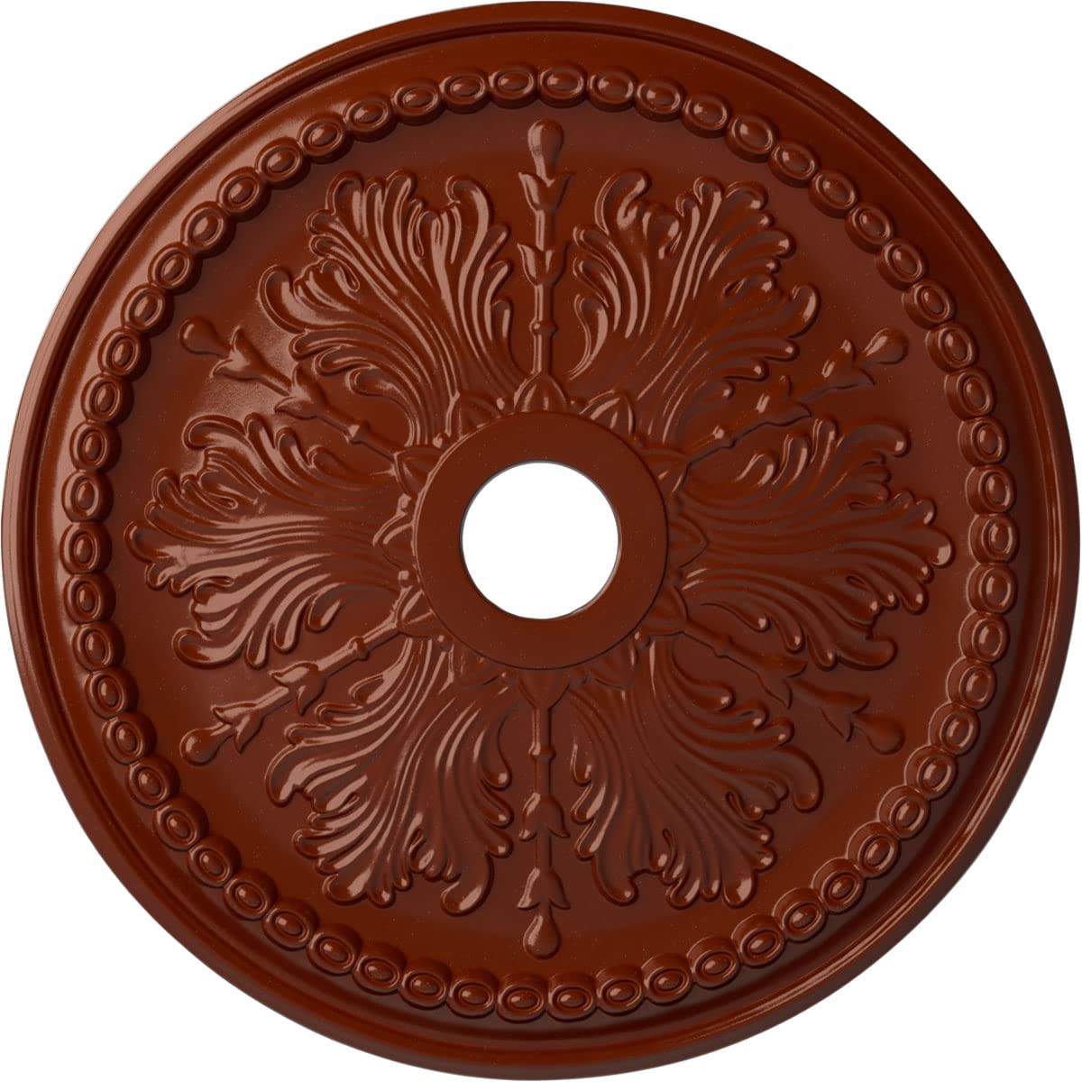 Ekena Millwork Cm27Wifif 27-1/2 X 4 X 1-1/2 Winsor Ceiling Medallion Firebrick