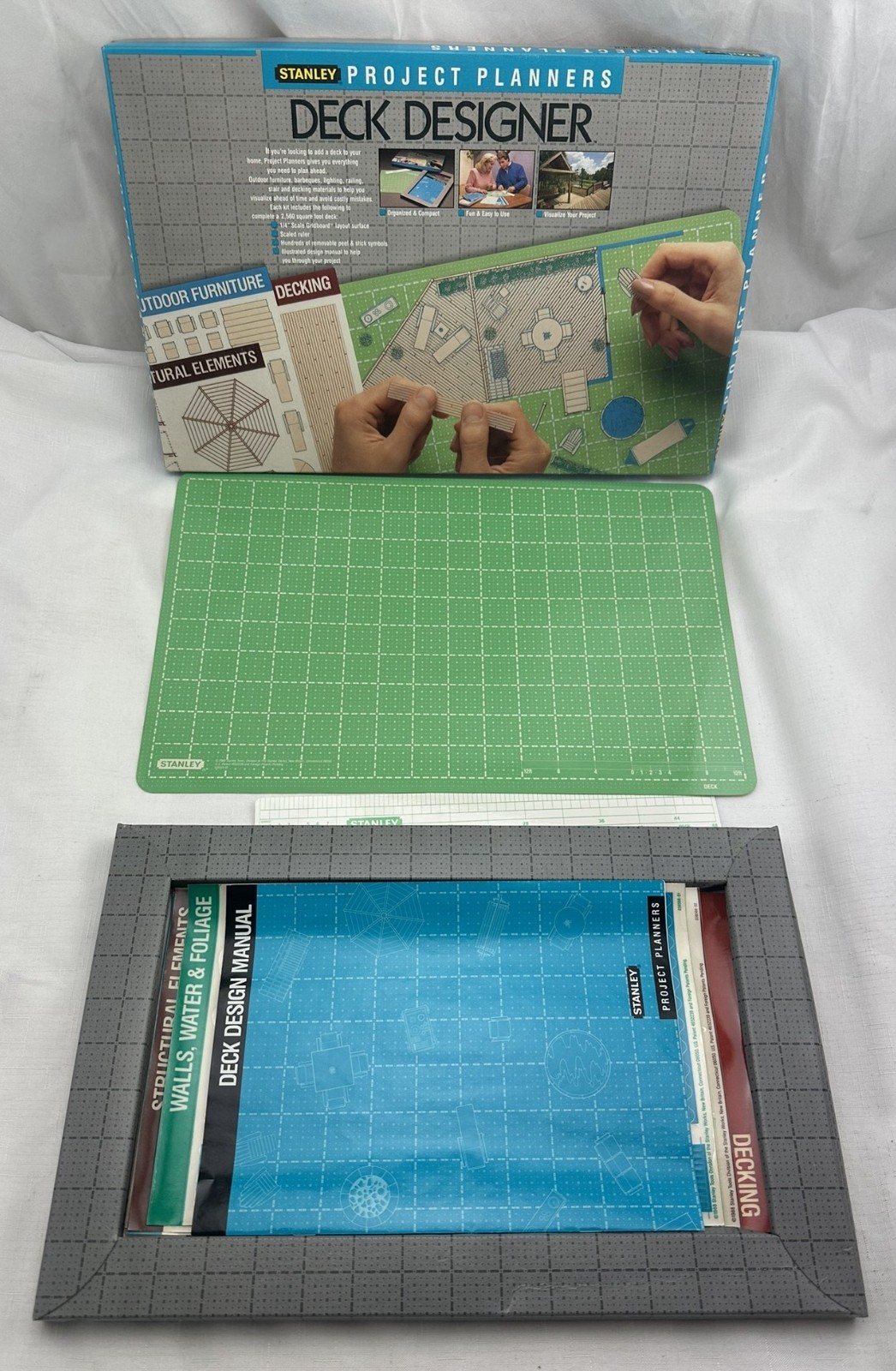 1988 Stanley Project Planner Deck Designer New Old Stock FREE SHIPPING