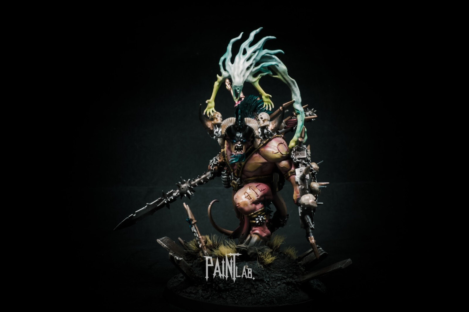 Warcry - Ogroid Myrmidon Warhammer 40k Daemon Prince Conversions