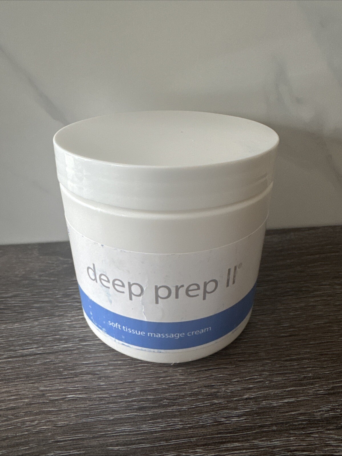 Deep Prep II Soft Tissue Massage Cream 15 oz Jar Performance Health Exp 07/2026