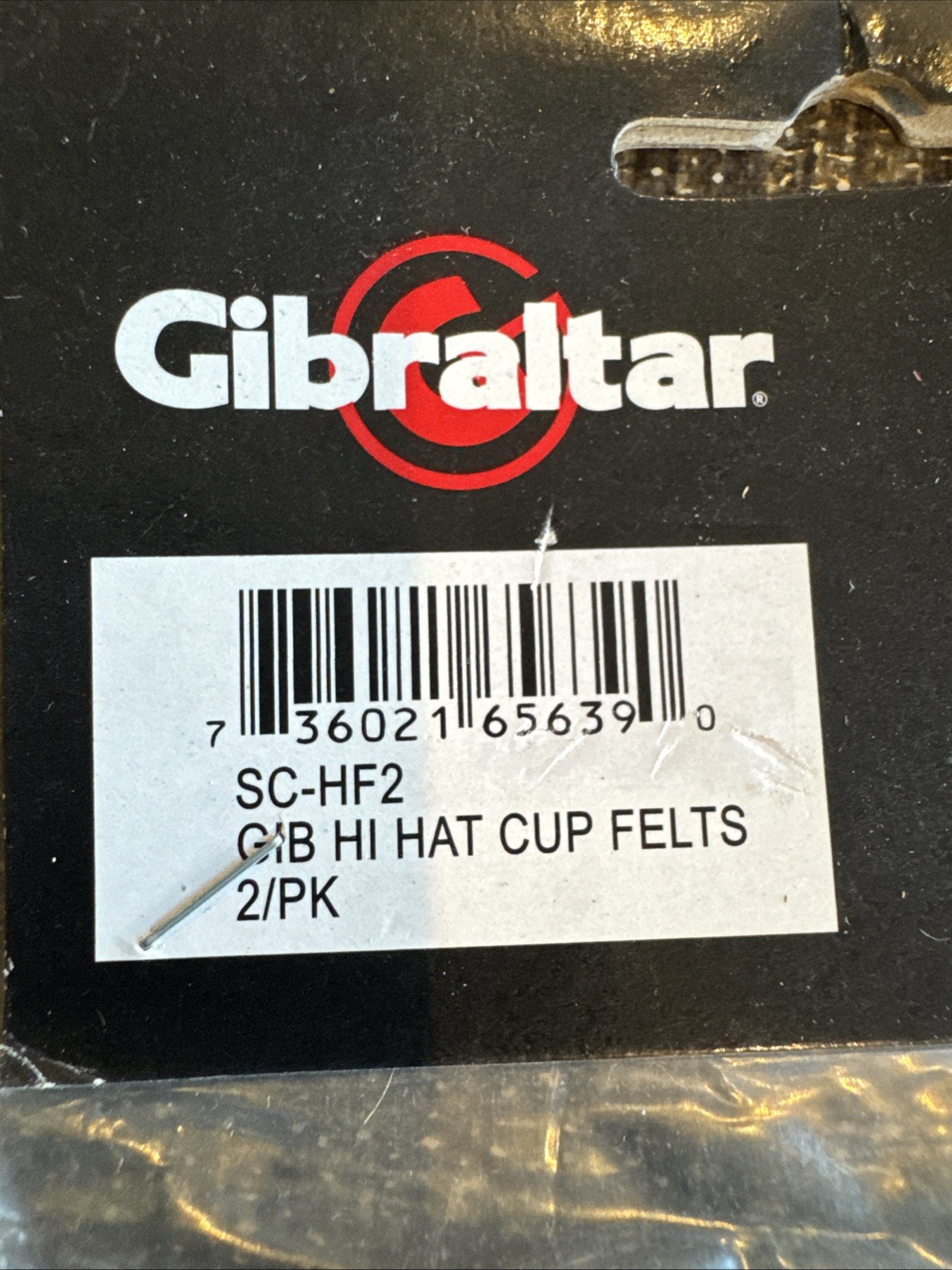 Gibraltar Hi-Hat cymbal Felt (2-Pack)