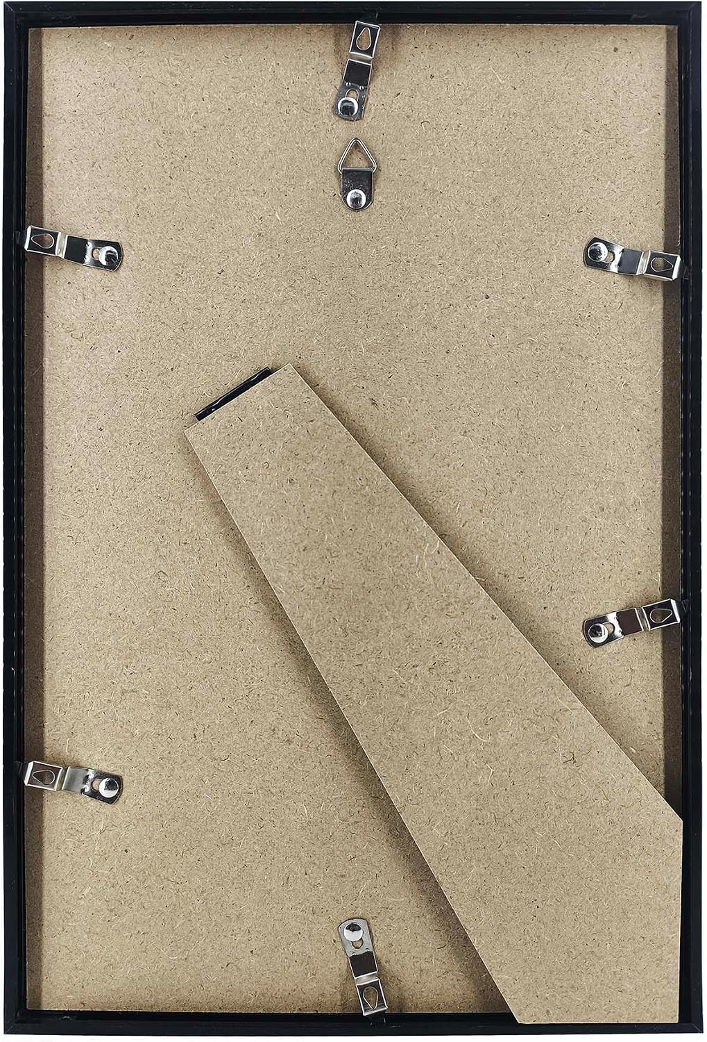 8 Packs, Comic Book Frame with White Mat, UV Protection, Black Frame