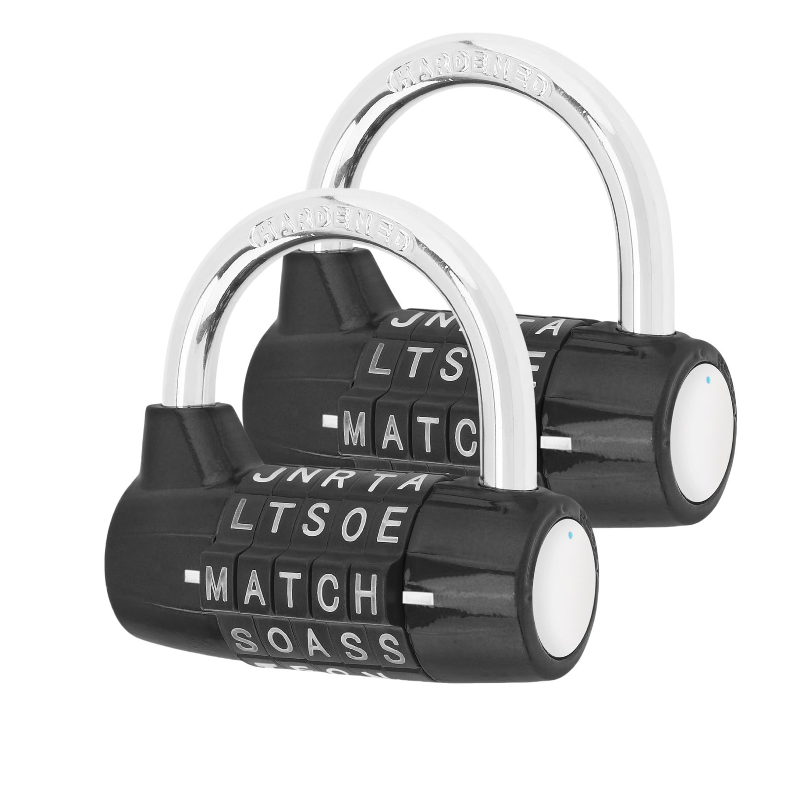 HOJLKLD Gym Locker Lock 5 Letter Word Combination Padlock Safety Tool Box