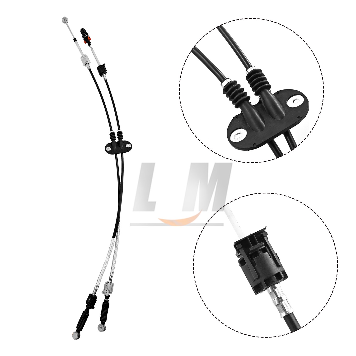 For 2010-2013 Mazda 3 Shift Control Cable Gear Selector BBM2-46-500F BBM246500F
