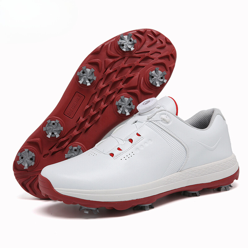 Men's Golf Shoes Waterproof Lightweight Walking Outdoor Golf Training Sneakers