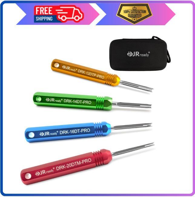 Jrready ST5291 Deutsch Pin Removal Tool for Deutsch Size 12 16 20 Solid Contacts