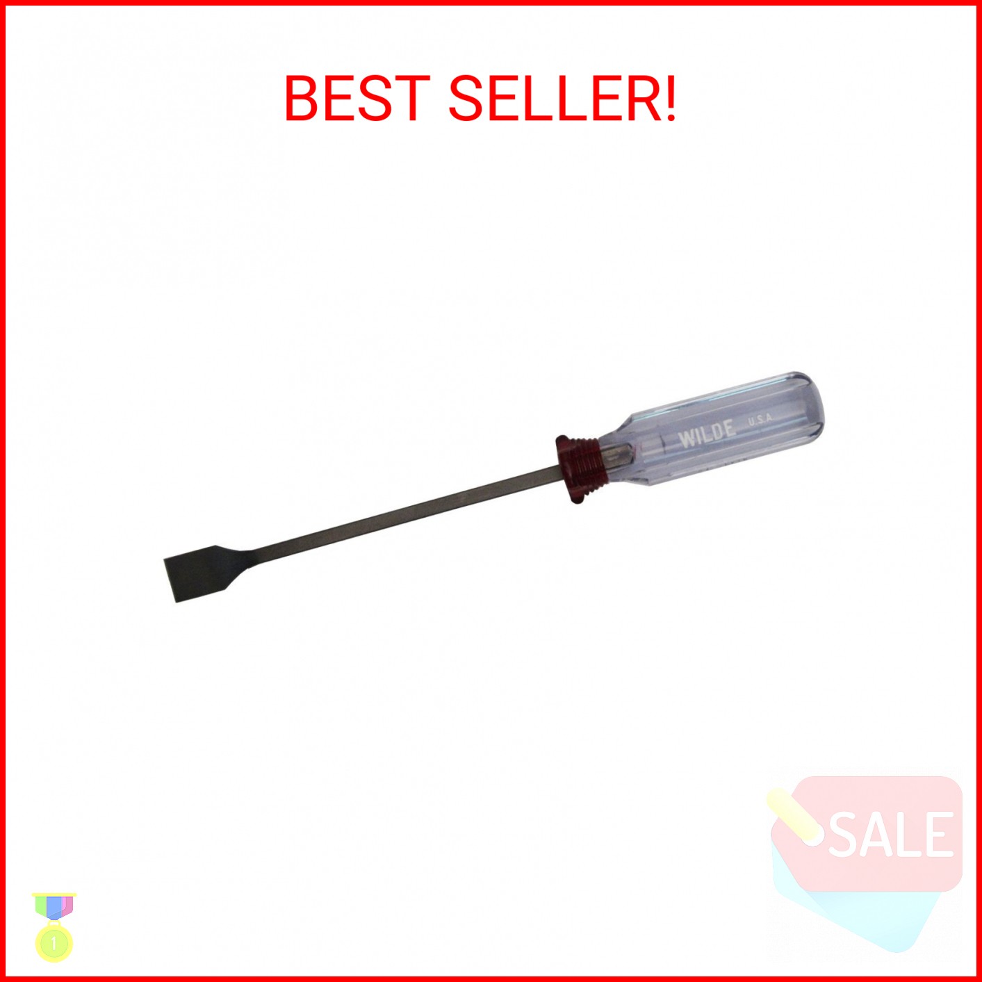 Wilde Tool 516-2432.NP/CC 11" Gasket Scraper-3/4" Face