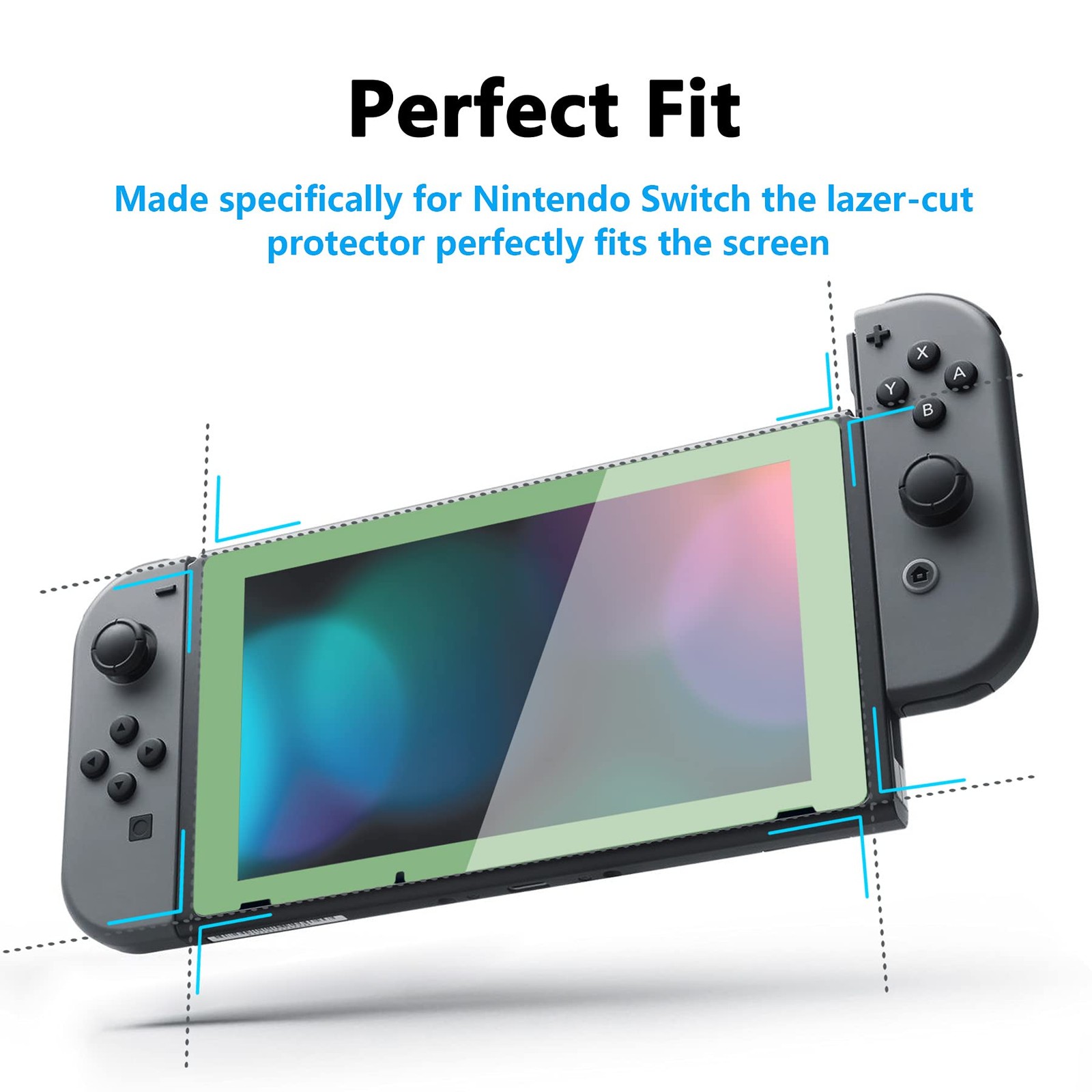 switch protective film matcha green