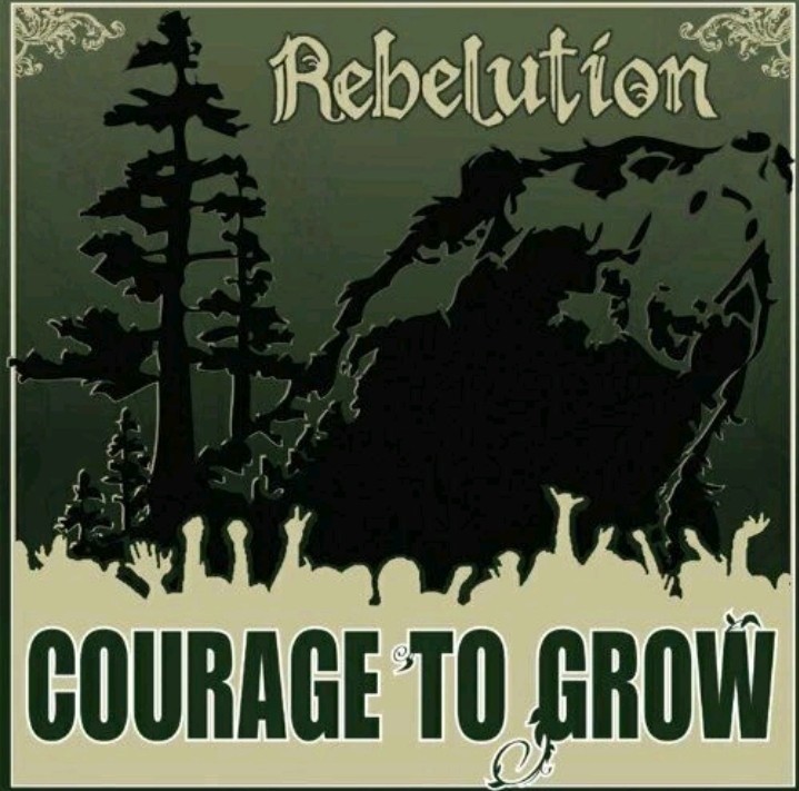 *NEW SEALED* REBELUTION "COURAGE TO GROW" 13 TRACK (2007 CD) ROOTS REGGAE VG OOP