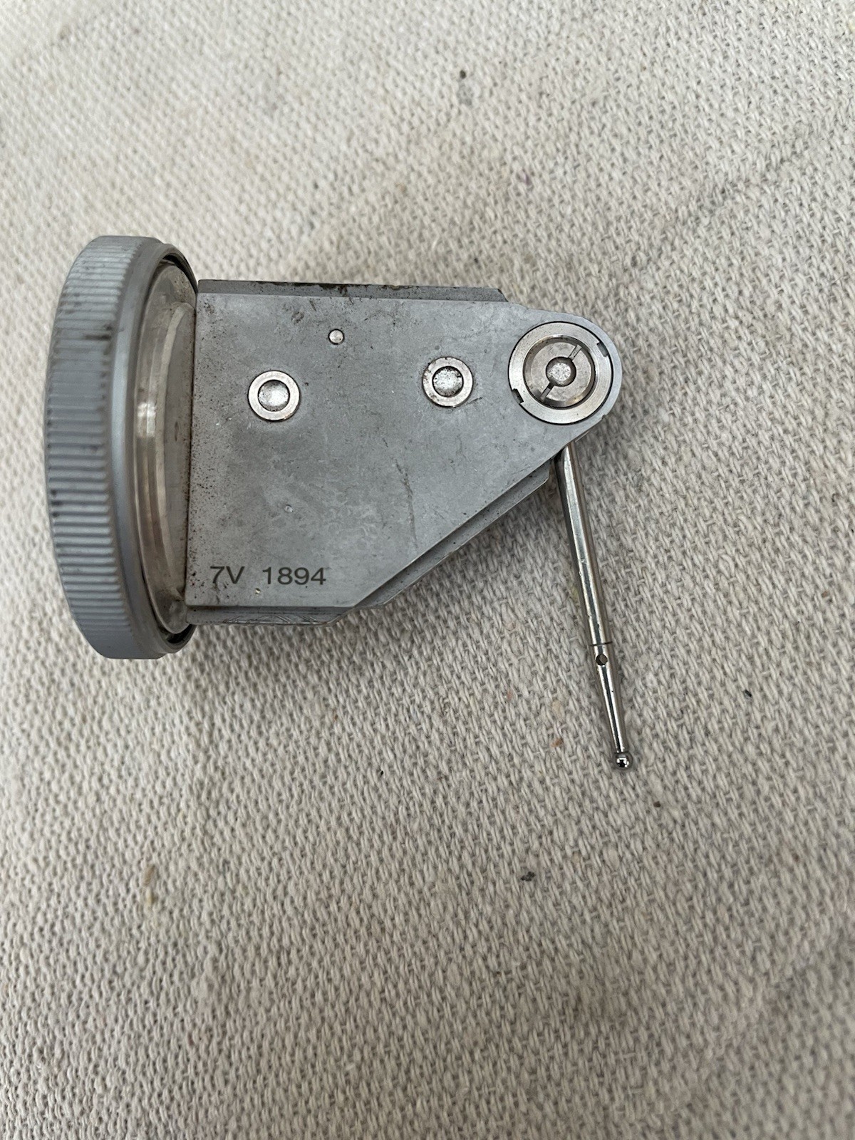Compac Geneve 223 GLA Test Dial Indicator Gauge Gage Switzerland Missing Screen