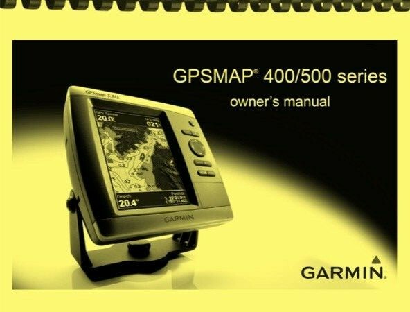 Garmin GPSMAP 400 500 Series OWNER'S MANUAL