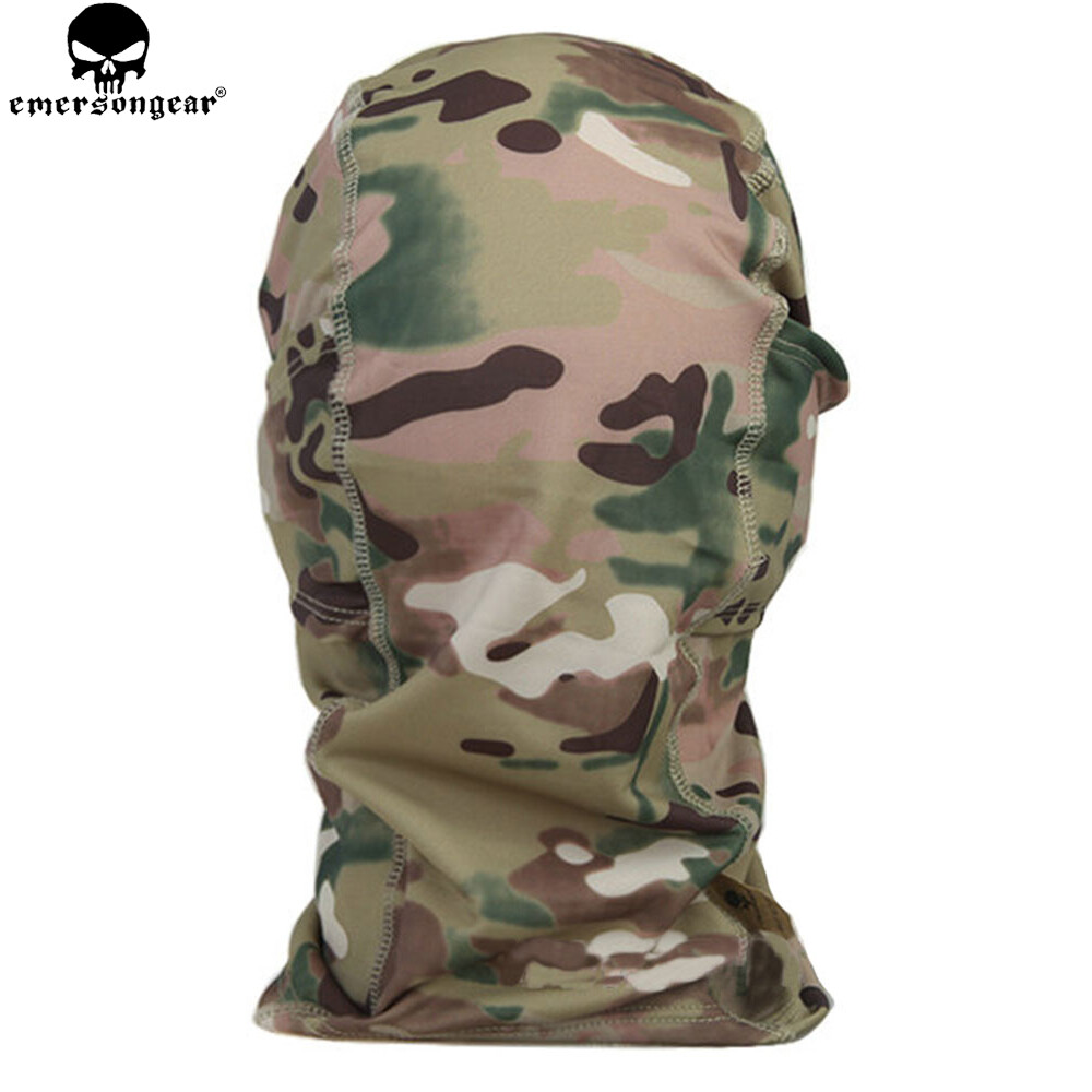 Emerson Tactical Balaclava Face Mask Ghost Hood Luminou Neck Scarf CS Headband