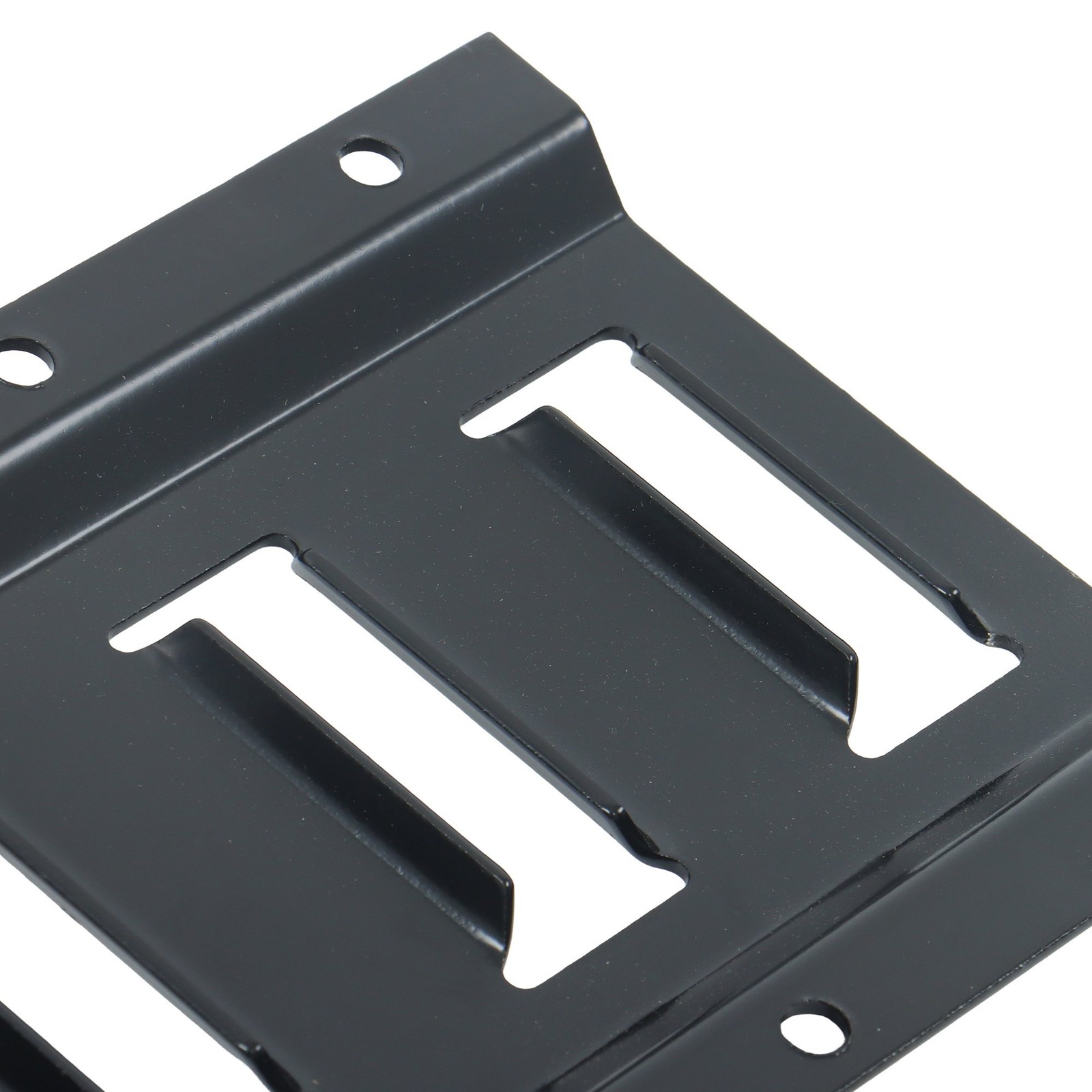Universal 2FT E Track Rails 4 Pack Tie Down Anchor Kit Powder Coated Black