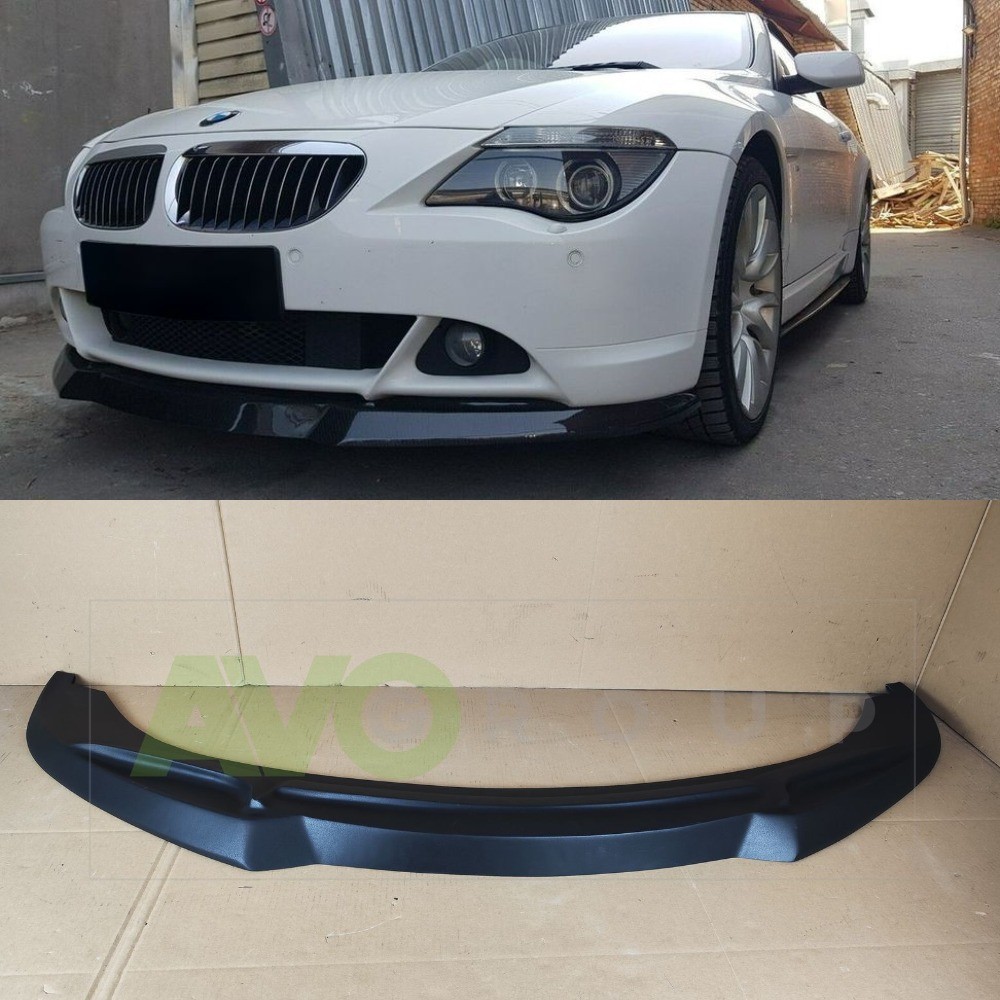 Front Bumper Spoiler Lip for BMW 6 E63 E64 2003-2007 SE