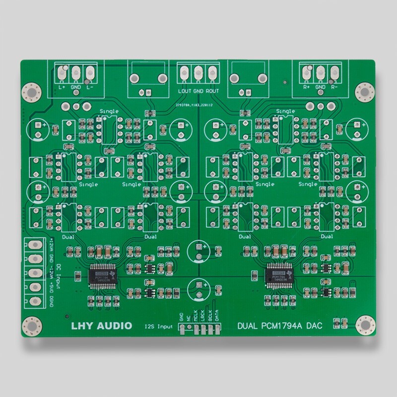 Dual Parallel PCM1794 PCM1794A Decoder DAC Balanced Decoder Board USB Coaxial