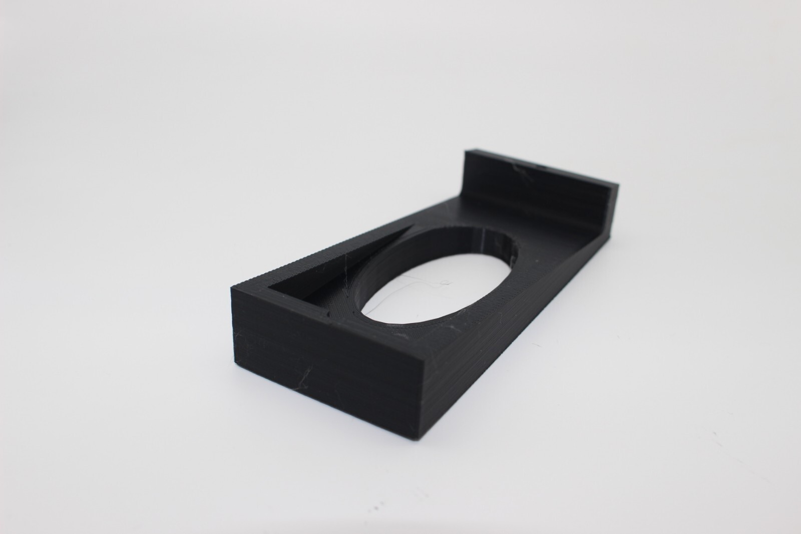 Black Ring Pro Doorbell Vinyl Siding Mount - Angle Adjustment Mount Wedge