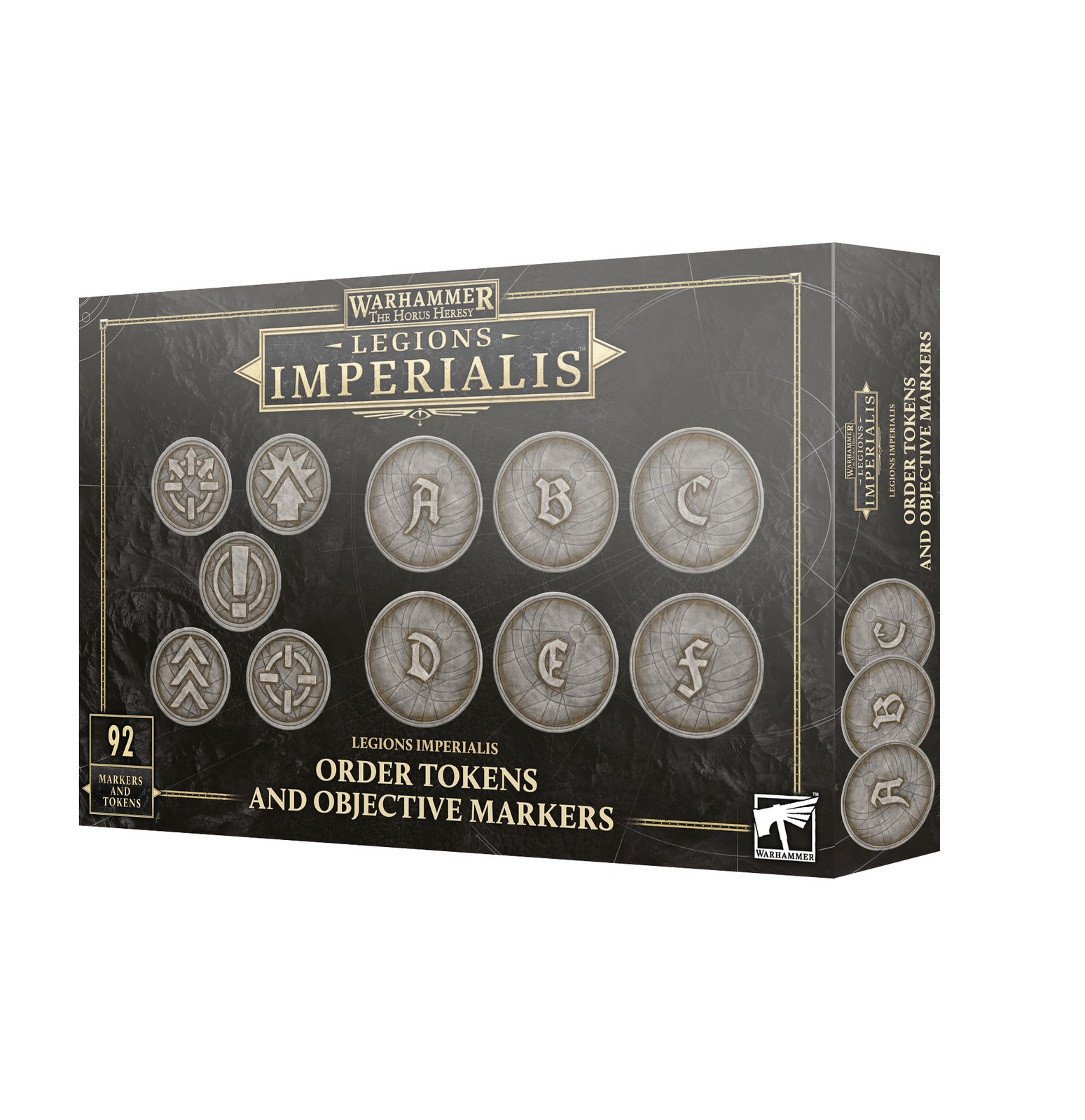 Legions Imperialis: Order Tokens and Objectives Markers Warhammer