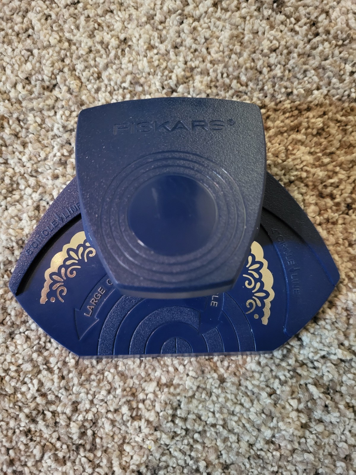 Fiskars LG/SM Circle Paper Punch Used