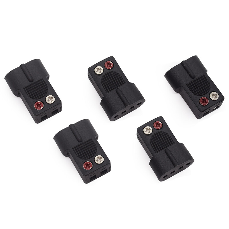 For Bose-AC-2 Bare Speaker Wire Adapter / Connector Jewel Cube Black