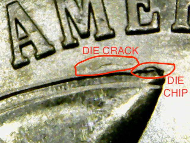 2026-P Revolutionary War Quarter -ERROR- Die Chip/Crack on Front of Hat & "O"UNC