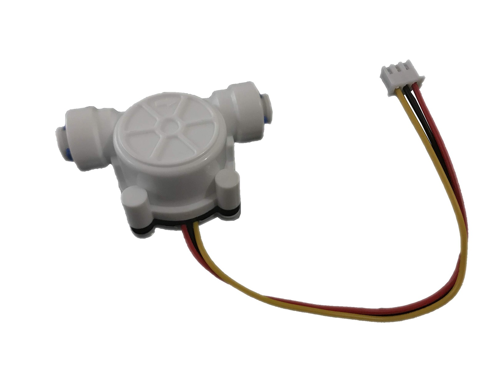 1/4 Quick Connect Water Flow Sensor Foodgrade Switch Hall Effect Flowmeter Flui