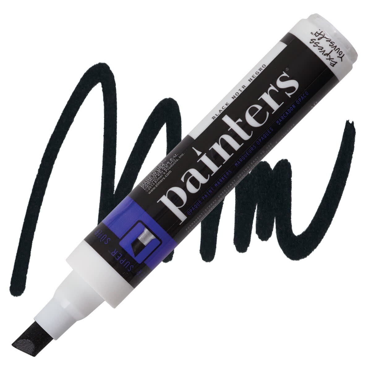 Painters Super Chisel Tip Paint Marker Black New In Pack