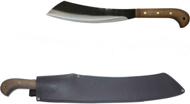 Condor Mini Duku Parang Machete Hardwood 10.5" With Leather Sheath 60955