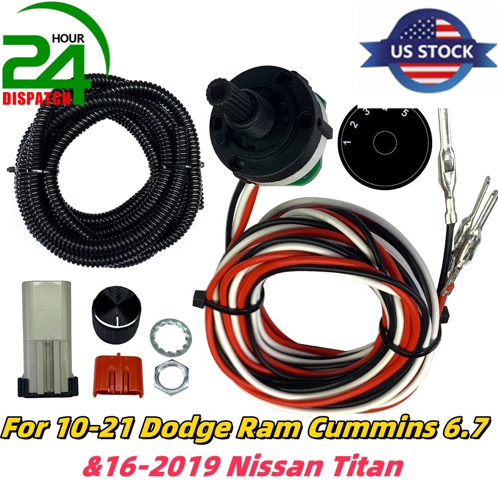CCV DSP/SOTF Switch For 10-21 Dodge Ram Cummins 6.7&16-19 Nissan Titan US