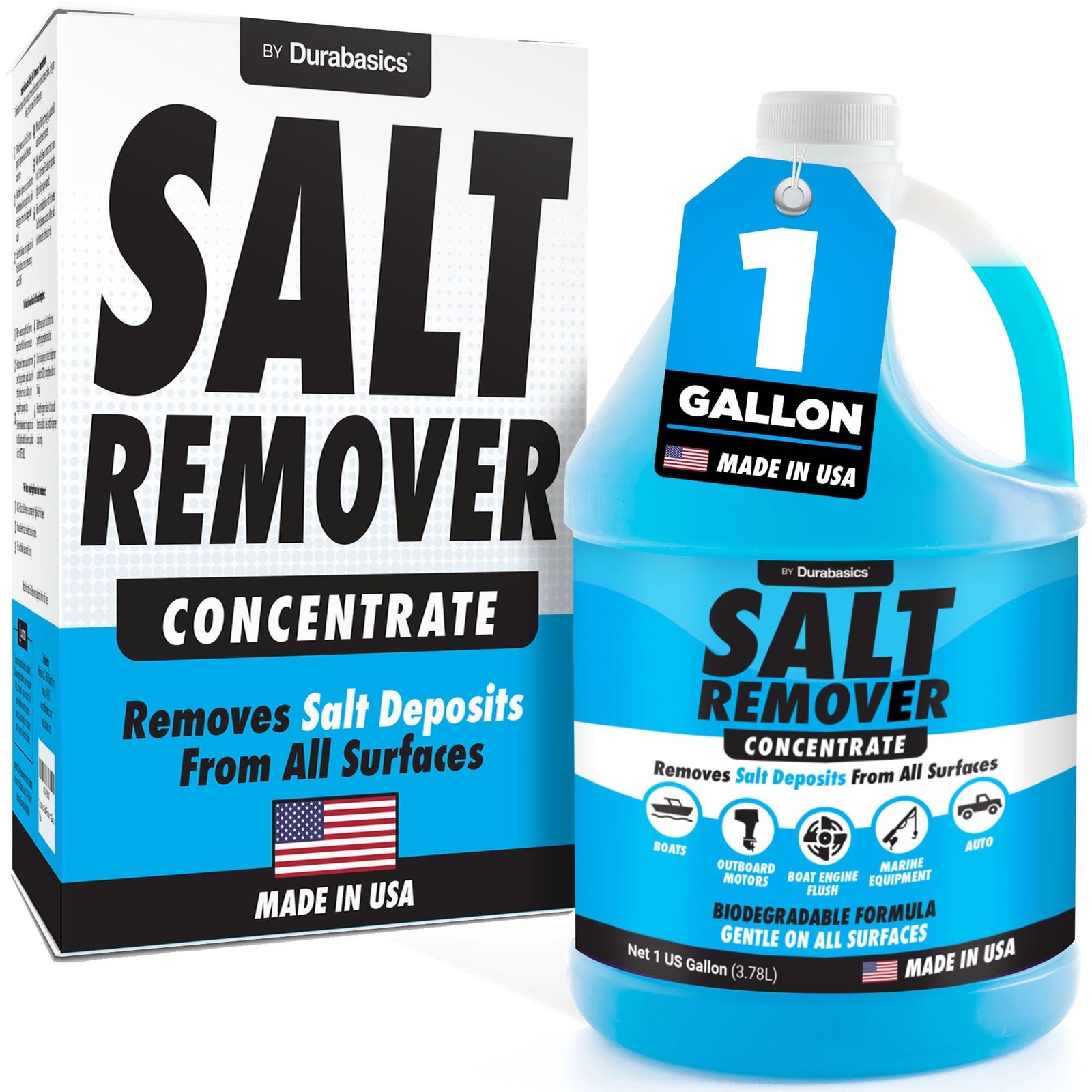 [1 Gallon] Salt Remover Concentrate - Marine Engine Flush for Boats - Perfect...