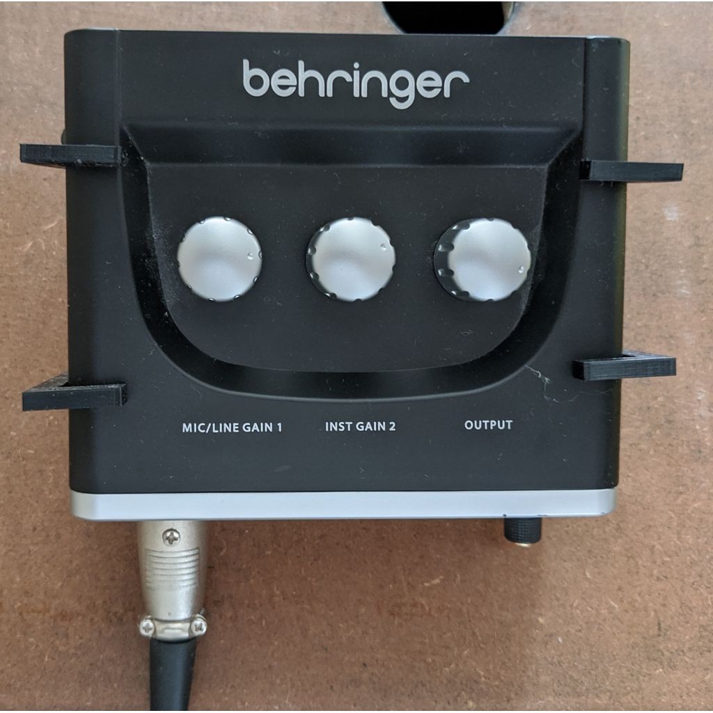 Wall / Under Table Mount for Behringer U-Phoria UM2 Audio Interface