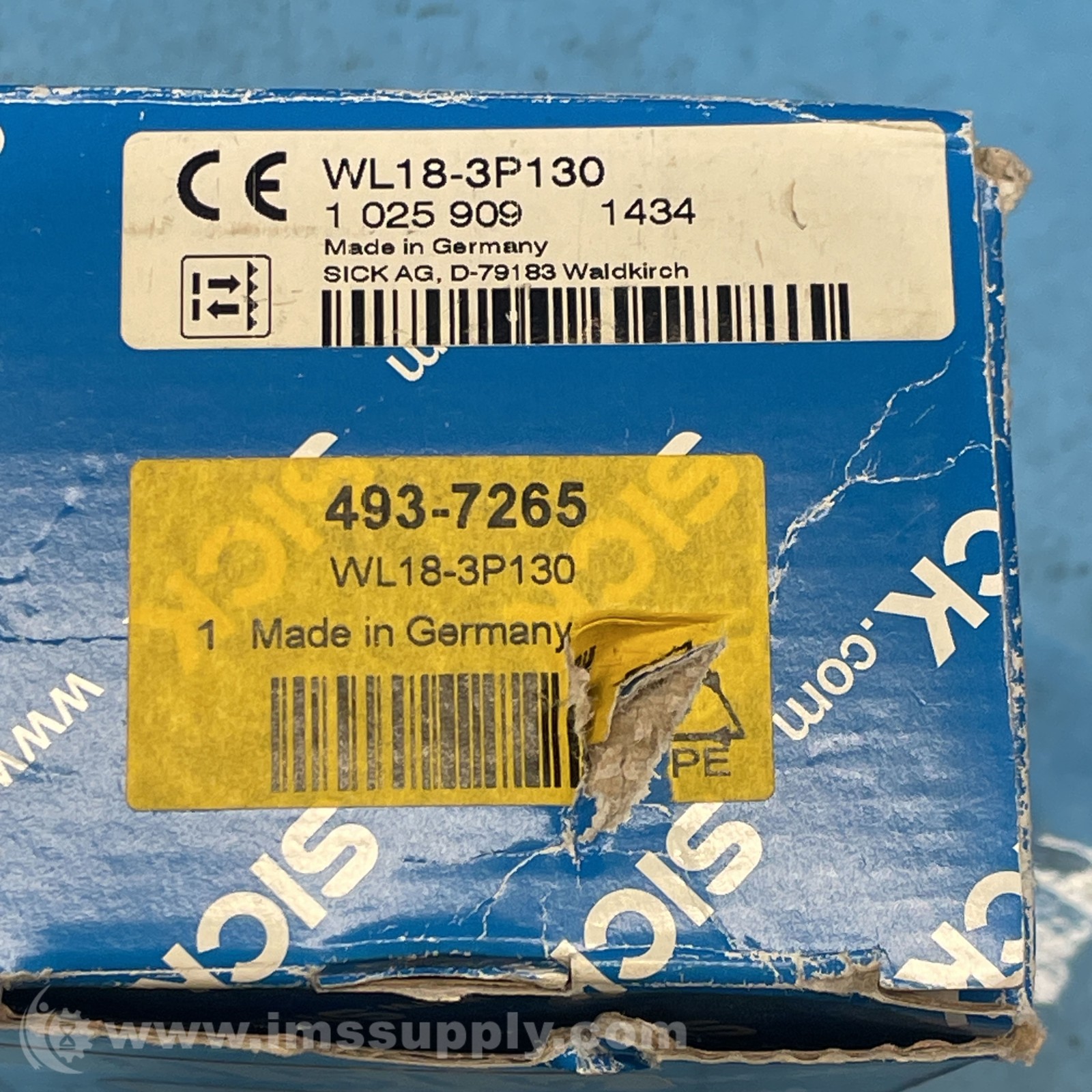 Sick WL18-3P130 Photoelectric Sensor FNOB