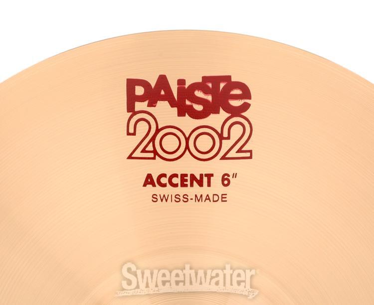 Paiste 2002 6" Accent Cymbal (each)