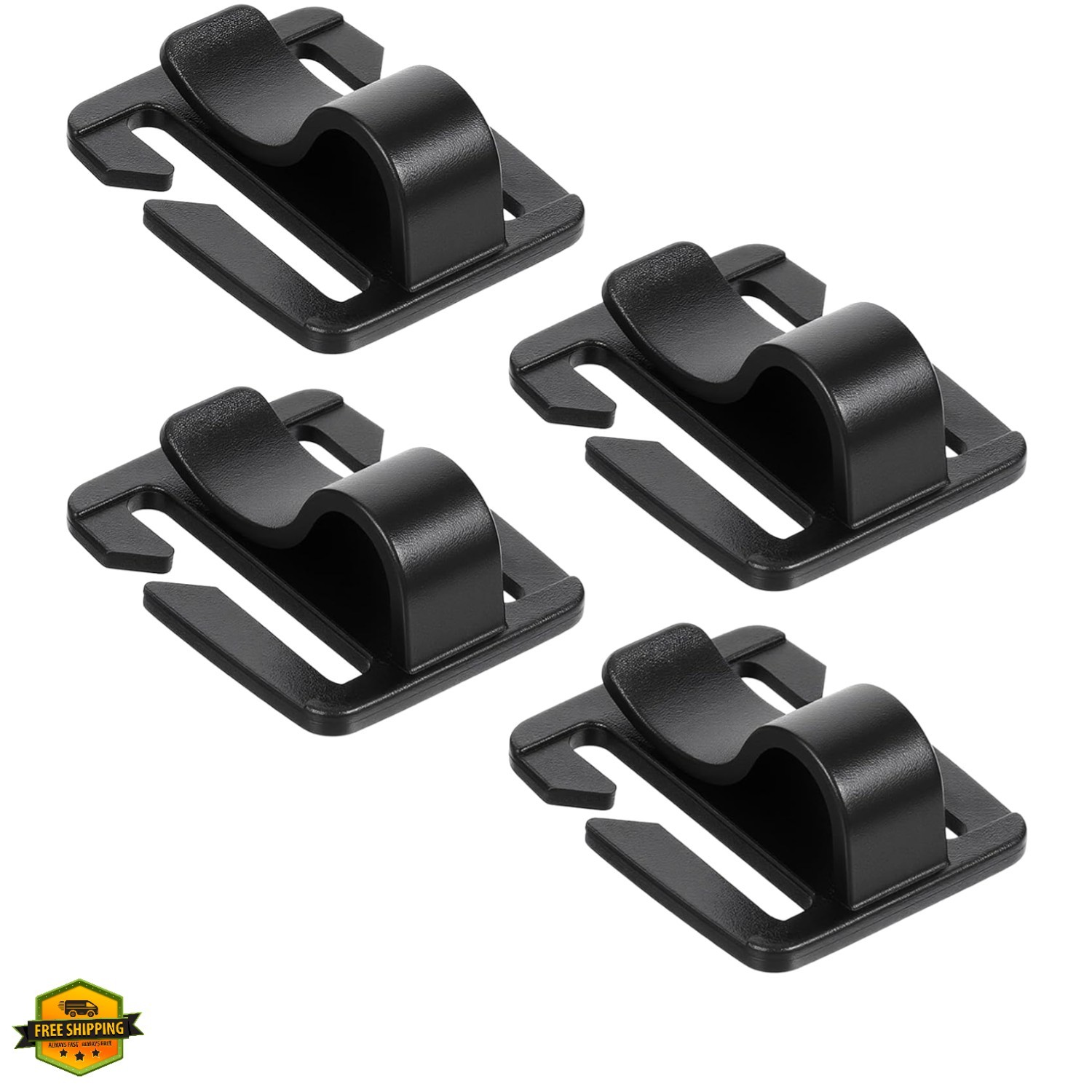 4 Pcs Hydration Tube Clips Black Water Bladder for Hydration Pack Bladder Dri...