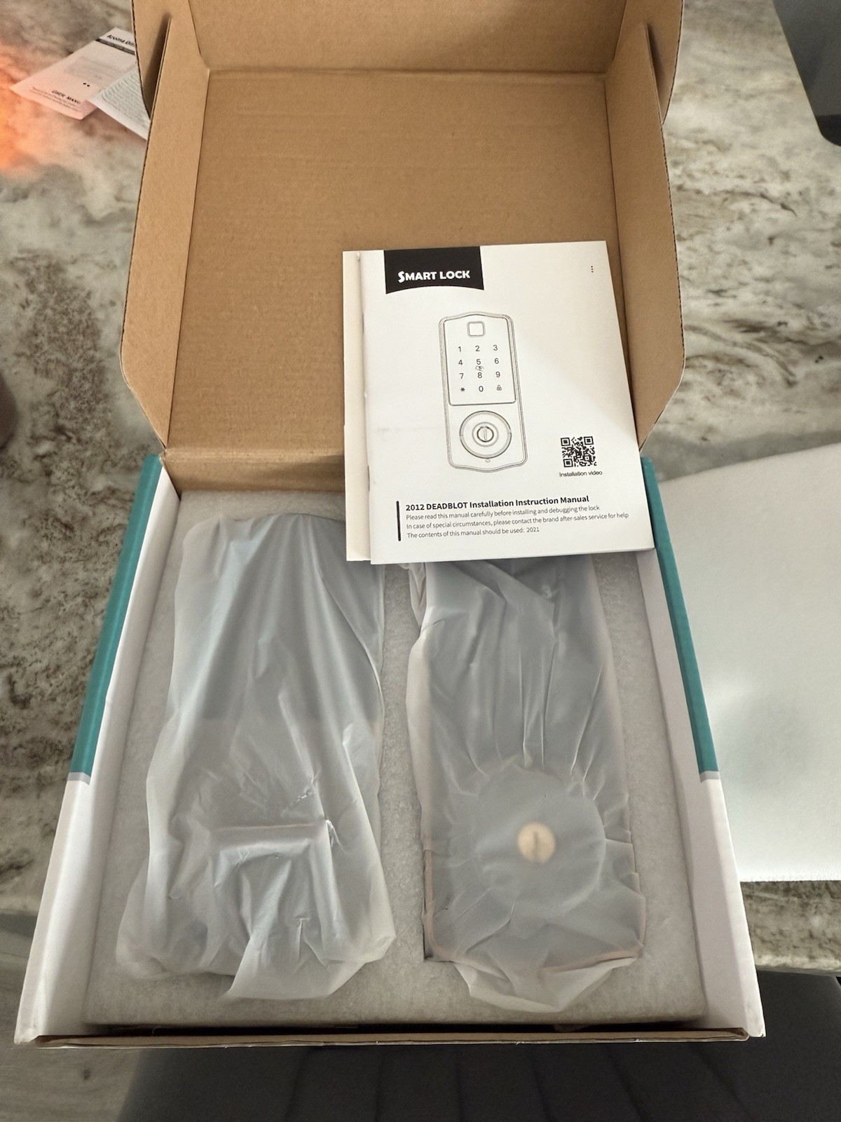 Smart Lock-Smart Home Assistant Devices- Compatible with Mobile Devices New